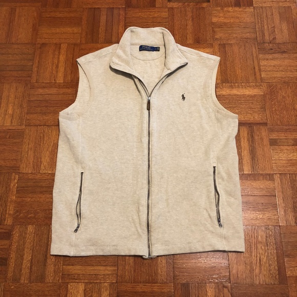 Polo Ralph Lauren Other - Polo Ralph Lauren Men`s Large Beige Sweater Vest